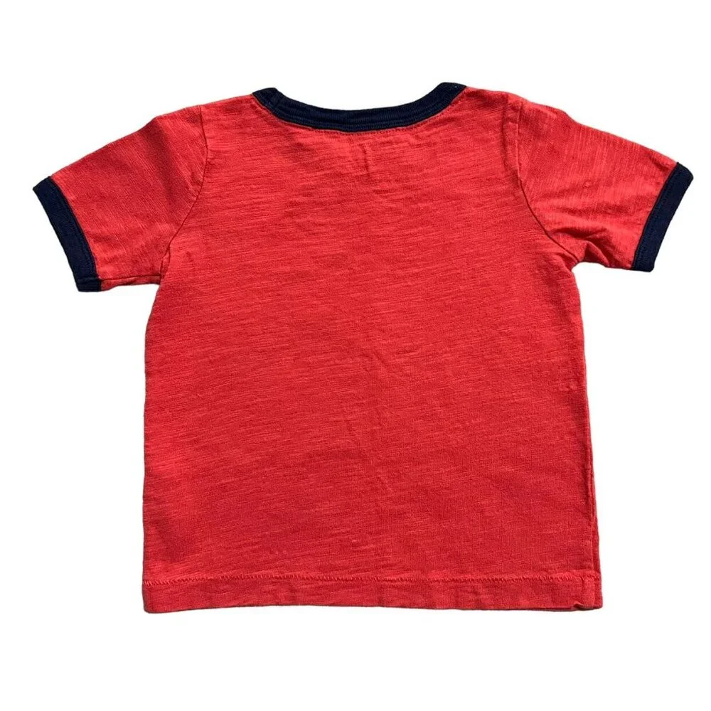 Carter's 18m Racecar Cars Ringer Tee Shirt